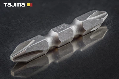 Біта хрестова Tajima PH2 + P2 65 мм двостороння магнітна