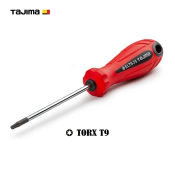 Викрутка TORX T9 TAJIMA ELT9-75 магнітна 75 мм (1301-0926)
