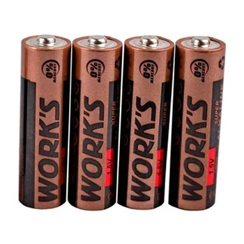 Батарейка Work'S ALKALINE LR03W-4S/AAA/4шт в плівкі