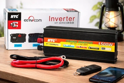 Преобразователь AC/DC 1500W 12V SSK / Инвертор в машину / Автомобильный преобразователь напряжения