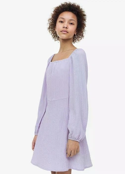 Підліткова сукня для дівчинки H&M 061145350 140 см Лілова (6666000358738)