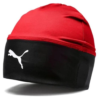 Шапка Puma LIGA Beanie Червоний, Чорний One Size (022355-01)