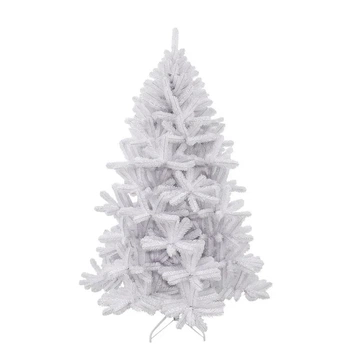 Сосна TriumphTree мягкий ПВХ 215 см белая с блеском