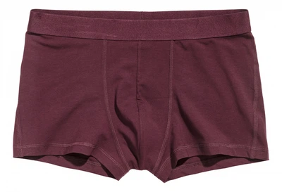 Труси-боксери однотонні для чоловіка H&M 1086589-0_1070268-0 L бордовий