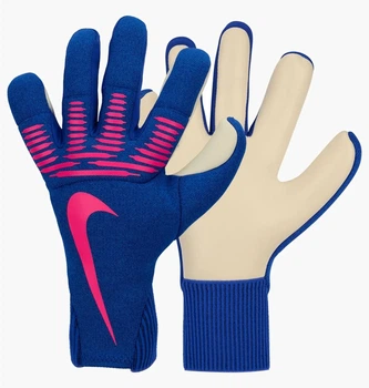 Футбольные перчатки унисекс Nike Dynamic Fit Soccer Goalkeeper Gloves Blue 9 Синий IF8194-458