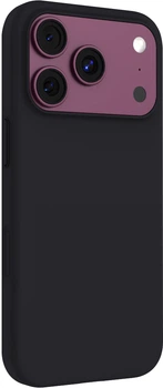 Чехол для смартфона Apple iPhone 18 Pro Intaleo Silicone Black (1283126641190)