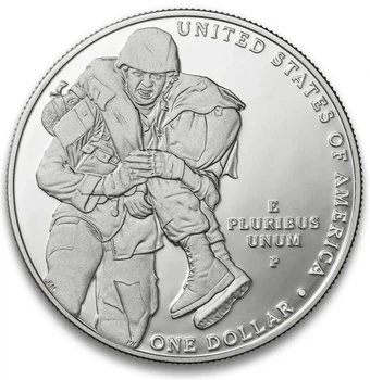 Колекційна срібна монета “Liberty – Медаль Пошани” 26,73 г 2011 рік