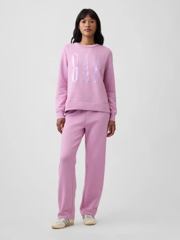 Спортивный костюм женский на флисе GAP 489909792 XL Сиреневый (1162355155)