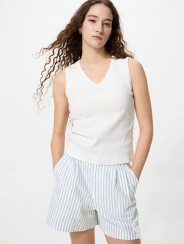 Майка жіноча Uniqlo 594468397 S Молочна (1162033086)