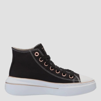 Женские кеды высокие Skechers Cordova Classic-Chic Love 185134 39.5 (9.5 US) 26 см Черные (197627227320)