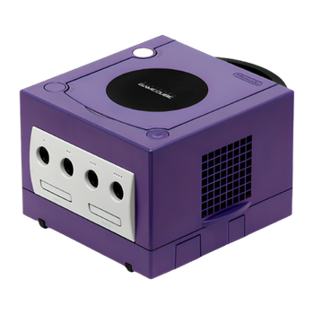 Консоль Nintendo GameCube Модифікована 32GB Indigo + 5 Вбудованих Ігор Без Геймпада Б/У