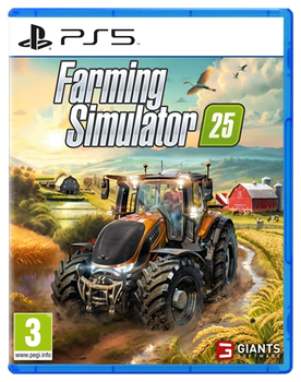 Игра Sony PlayStation 5 Farming Simulator 25 Украинские Субтитры Б/У