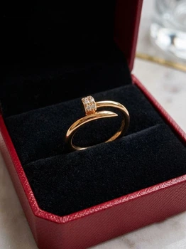 Новое золотое кольцо «Гвоздь» в стиле Cartier