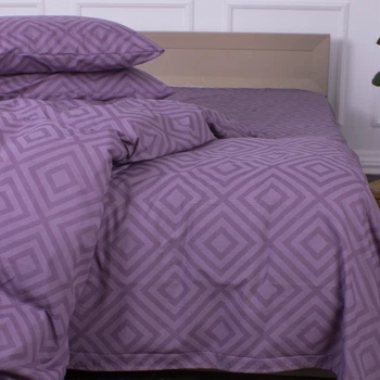 Простынь MirSon Ranforce Elite 17-0626 Geometry Purple 220*240
