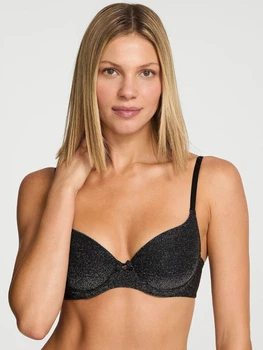 Бюстгальтер с косточками Victoria's Secret 616300433 32B Черный (1162475962)