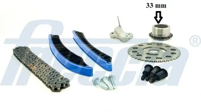 Комплект Ланцюгів Привода RENAULT MEGANE IV 1.6 dCi 130 \'16- FRECCIA TK081164 Nissan Qashqai, X-Trail; Renault Trafic, Scenic, Megane, Espace, Fluence, Kadjar, Grand Scenic; Mercedes C-Class, Vito; Opel Vivaro 130C10990R, 130700060R, 130858549R