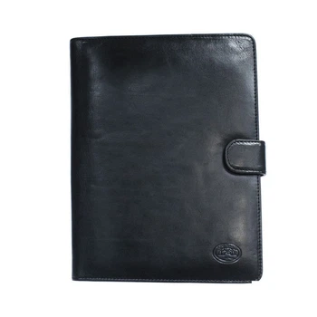 Блокнот кожаный Italico 2590 nero черный