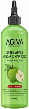 Тонік для волосся з оцтом AGIVA Green Apple Oil Control 400 мл (308340)