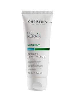Зволожувальна маска з ягодами Christina Line Repair Nutrient Berries Beauty Mask — живлення та сяяння шкіри, 60 мл