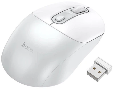 Бездротова миша Hoco GM28 Wireless White/Gray