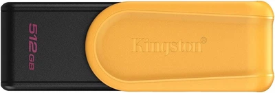 Накопичувач Kingston DataTraveler Exodia S 512GB USB 3.2 Gen 1 (DTXS/512GB) Black/Yellow
