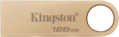 Накопичувач Kingston DataTraveler SE9 G3 Metal 128GB USB 3.2 Gen 1 (DTSE9G3/128GB) Gold