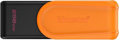 Накопичувач Kingston DataTraveler Exodia S 256GB USB 3.2 Gen 1 (DTXS/256GB) Black/Orange