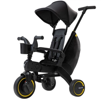 Складной трехколесный велосипед Doona Liki Trike S5 Limited Edition Midnight (SP540-99-040-015)