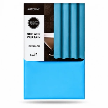 Шторка для ванної кімнати Shower Curtain 180 х 180 см (R88793) Блакитний