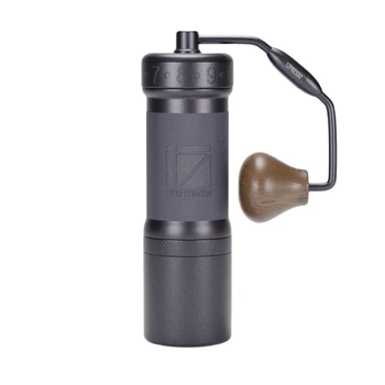 Ручна кавомолка 1Zpresso K-Ultra Iron Gray з регулюванням рівня помелу