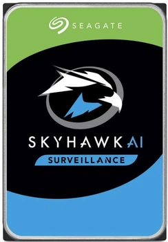 Жорсткий диск Seagate SkyHawk AI 8TB 3.5" 7200 об/хв SATA для відеоспостереження 256 МБ