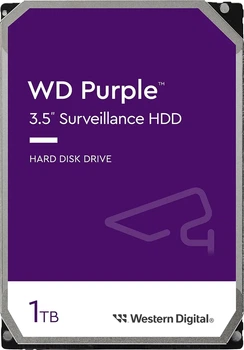 Жорсткий диск WD 1TB 3.5" 5400 64MB SATA Purple Surveillance