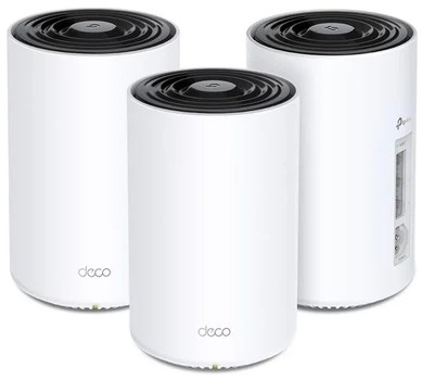 Система WiFi-Mesh TP-LINK Deco PX50 AX3000, 3xGE LAN/WAN, 3 модуля, Powerline G1500.