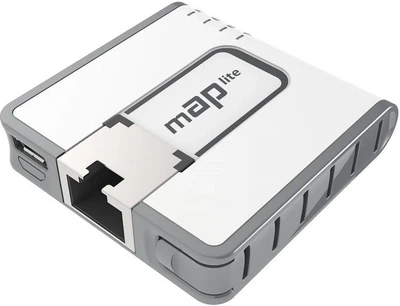 Маршрутизатор MikroTik 2 LAN порта USB MIMO технология белый