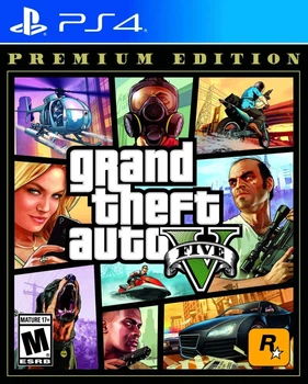Игра консольная PS4 Grand Theft Auto V Premium Edition Blu-ray диск 1 шт