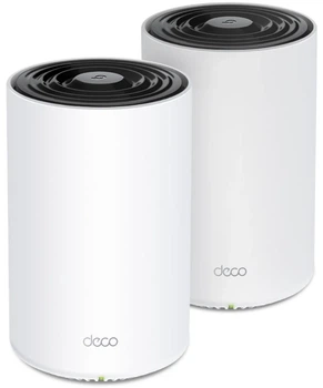 Система WiFi-Mesh TP-LINK Deco PX50 AX3000, 3xGE LAN/WAN, 2 модуля, Powerline G1500