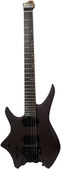 Безголова електрогітара HILS HN5L S/MDP (Satin Metallic Deep Purple) (лівостороння)