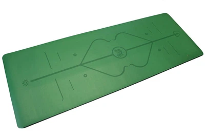Килимок для йоги Bavar Sport pu 183 х 68 см, 5 мм, зелений