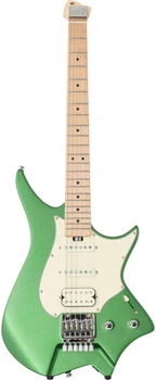 Безголова електрогітара HILS HNS1M S/MEG (Satin Metallic Emerald Green)