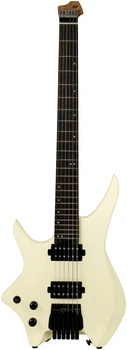 Безголова електрогітара HILS HN3L S/IV (Satin Ivory) (лівостороння)