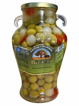 Асорті оливок та маринованих овочів Bravo Jarra Cóctel Pimiento, 2,5 кг