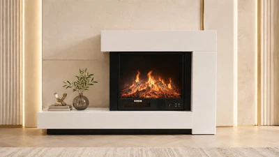 Електричний камін Paylot Mini Right 1500 Вт з порталом, звук потріскування дров (10080123)