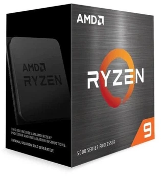 Процесор (AM4) Ryzen 9 5950X, Box, 16x3.4 ГГц (Turbo Boost 4.9 ГГц), L3 64Мб, Vermeer (Zen 3) AMD 000357191