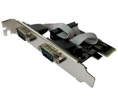 Контроллер PCI-E x1, 2xCOM (RS232) Dynamode (teh0033013)