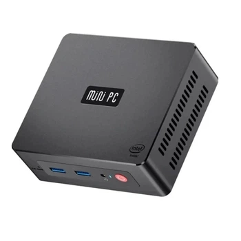 Неттоп GK Mini, Black, Pentium Silver J5005 (4x1.5-2.8 GHz), 8Gb DDR4 3200 MHz SO-DIMM Beelink (teh0033223)