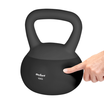 М'яка вінілова гиря Rebel ACTIVE RBA-2333-10 10 кг із піщаним наповнювачем