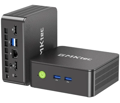 Неттоп NucBox G3S, Titanium Grey, N95 (4x0.1-3.4 GHz), 8Gb DDR4 3200 MHz SO-DIMM GMKtec (teh0033227)