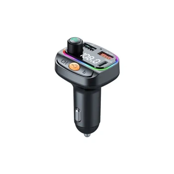 Авто зарядний пристрій з FM-модулятором WiWU Wi-QC031 MP3 Car Charger Чорний