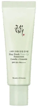 Солнцезащитный крем для лица Beauty of Joseon Stay Fresh Tone Up Sunscreen SPF50+/PA++++ (Green), 50ml