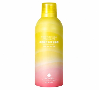 Пенка для душа Okanen Amino Acid Cloud Bath Mousse Honey & Milk Fragrance (молоко и мед)